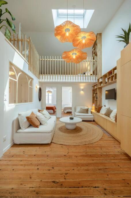 Ღ Mezzanine • T4 Spacieux, Lumineux Et Cosy لا روشيل المظهر الخارجي الصورة