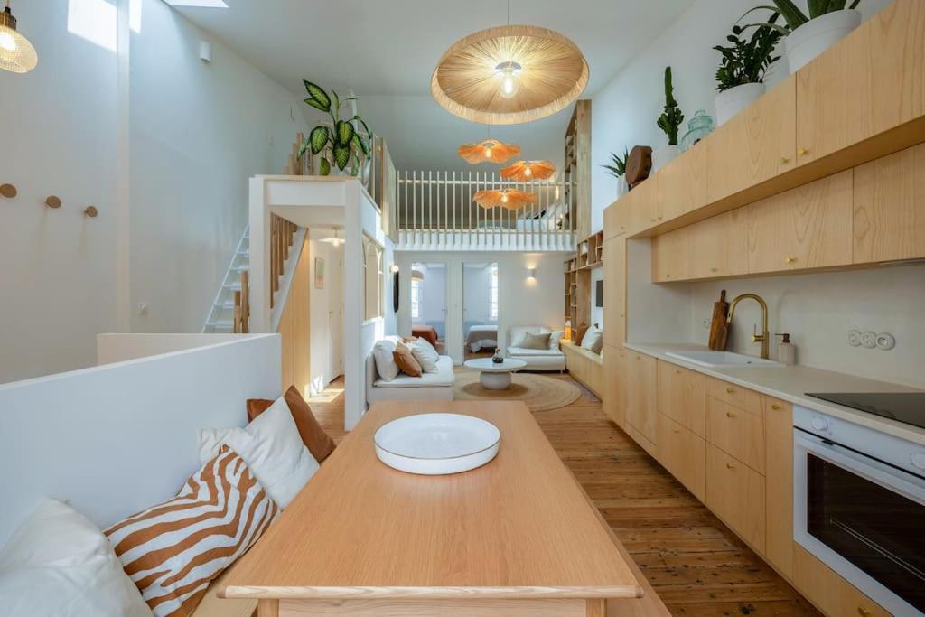 Ღ Mezzanine • T4 Spacieux, Lumineux Et Cosy لا روشيل المظهر الخارجي الصورة