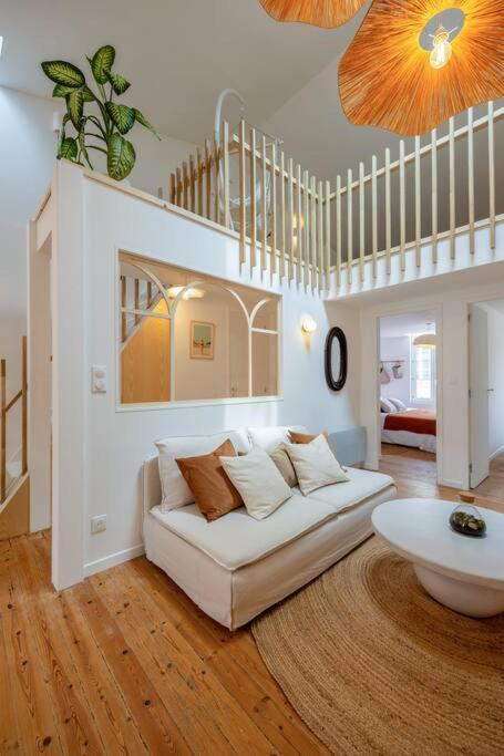 Ღ Mezzanine • T4 Spacieux, Lumineux Et Cosy لا روشيل المظهر الخارجي الصورة
